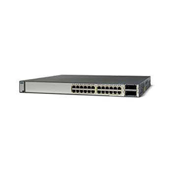 【中古】(未当て嵌める･未開封品) CISCO Catalyst 3750E-24TD-S スタッカブル マルチ座標軸 10Gイーサネットスイッチ WS-C3750E-24TD-S sdt40b8