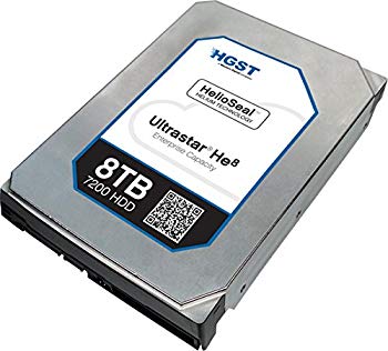 【中古】(未使用･未開封品)　HGST(エイチ・ジー・エス・ティー) Ultrastar He8 3.5inch 8TB 128MBキャッシュ 7200rpm SATA 6Gb/s HUH728080ALE600 f4u0baa