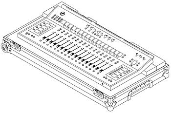【中古】MACKIE コントロールサーフェスDC16用ツアリングハードケース DC16 Road Case 国内正規品 dwos6rj