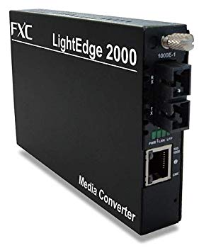 【中古】FXC 10/100/1000BASE-Tto1000BASE-LX （シングル流行り物SC繋ぎ10Km）2芯型手段変換器 LE2852-10 g6bh9ry