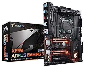 【中古】GIGABYTE X299 AORUS Gaming 3 母ちゃんゲーム盤 [Intel X299心付け書き割り積み上げる] MB3948 n5ksbvb