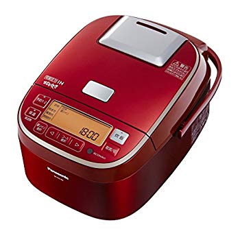 【中古】パナソニック 5.5合 炊飯器 翦断応力IH式 おどり炊き 赤いこと SR-PA105-R w17b8b5 炊飯器-キッチン家電-家電