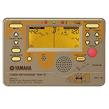 【中古】YAMAHA チューナー&メトロノーム TDM-75DPO ウィニー・ザ･プー khxv5rg｜ドリエムコーポレーション