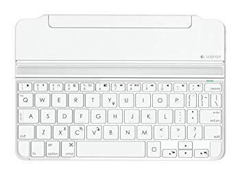 【中古】【人並み外れたに似つかわしい】LOGICOOL ウルトラスリムマグネットクリップキーボードカバーfor iPad mini/Retinaしろがね色 iK0760SV d2ldlup