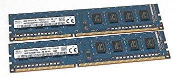【中古】(未使用･未開封品)　2?x 4?GB (8gb合計) SK Hynix hmt451u6bfr8?a-pb pc3l-12800u 1rx8デスクトップメモリ 0pbj0lf