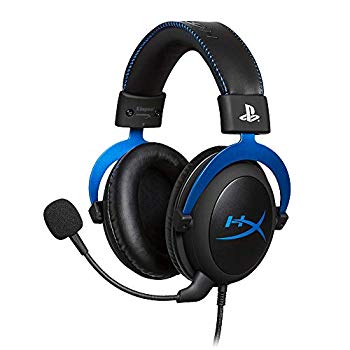 【中古】キングストン Kingston ゲーミングヘッドセット HyperX Cloud HX-HSCLS-BL/AS PS4公式ライセンス インライン音量コントロールBox付属 2年保証 mxn26g8
