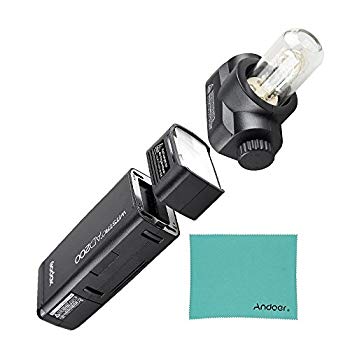 【中古】【PSE認証取得&日本語説明書付き】Godox AD200 ポケット TTL スピードライト フラッシュ ポータブル ミニ 2個ライトヘッド付き GN52 GN60 1 / 80 dwos6rj