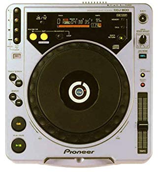 【中古】【人並み外れたに似つかわしい】Pioneer デジタルターンテーブルCD電気蓄音機 しろがね色 CDJ-800 糎3dmju