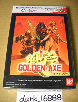【中古】ゴールデンアックス WSC 【ワンダースワン】 糎3dmju