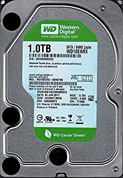 【中古】【非常に良い】Western Digital wd10earx-00?N0yb0?1tb DCM : hannhtjmgb qqffhab|ドリエムコーポレーション
