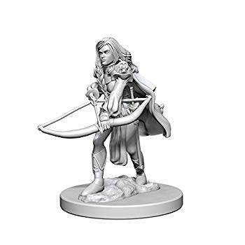 【中古】【非常に良い】Pathfinder: Deep Cuts Unpainted Miniatures: Human Female Fighter dwos6rj