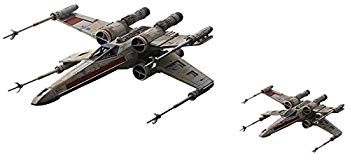 【中古】(未使用･未開封品)　スター・ウォーズ Xウイング・スターファイター レッド中隊仕様 スペシャルセット 1/72スケール プラモデル qdkdu57