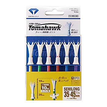 【中古】(未使用･未開封品)　ダイヤ(DAIYA) ゴルフティー トマホークティーセミロング TE-504 kmdlckf