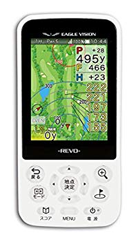 【中古】朝日ゴルフ(ASAHI GOLF) ゴルフナビGPS EAGLE VISION 鷲幻影 REVO EV-522 白いこと qqffhab