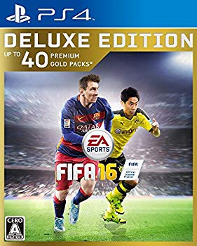 【中古】(未使用･未開封品)　FIFA 16 DELUXE EEDITION【限定版特典】:Ultimate Team:40プレミアムゴールドパック ダウンロードコード、メッシ FUT 5試合レンタル ダウンロー kmdlckf