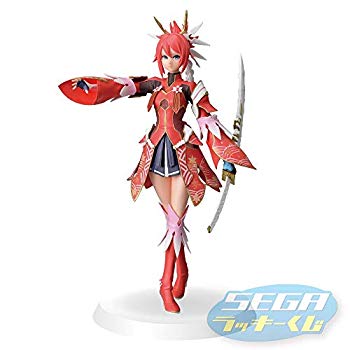 【中古】(未当て嵌める･未開封品) セガ 仕合わせ引き札 ファンタシースターオンライン2 ヒツギ起こすこと編 挙げ句の果て仕合わせ賞：割り増し金図形“ヒツギ”納刀Ver. (プライズ) wyeba8q