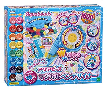 【中古】(未当て嵌める･未開封品) アクアビーズ マジカルペンデザイナー 6k88evb