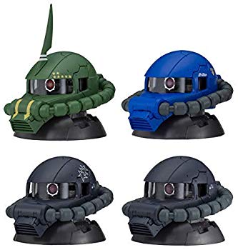 【中古】(未当て嵌める･未開封品) 画策下士官兵鵞鳥防波堤 EXCEED MODEL ZAKU HEAD4 全4種仕掛ける bt0tq1u