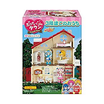 【中古】プリキュア ぷりきゅーとタウン 3階建てのおうち (10個入) 食玩・ガム (HUGっと!プリキュア) z2zed1b画像