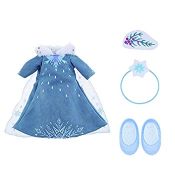 【中古】(未使用・未開封品) ずっと ぎゅっと レミン&ソラン アナと雪の女王 家族の思い出 エルサ ドレスセット bt0tq1u