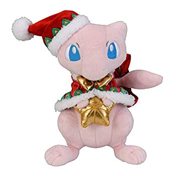 中古 ポケモンセンターオリジナル ぬいぐるみ クリスマス18 ミュウ Jtltiming Com