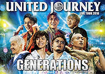 【中古】(未使用･未開封品)　【メーカー特典あり】GENERATIONS LIVE TOUR 2018 UNITED JOURNEY(DVD2枚組)(初回生産限定盤)(オリジナルステッカー付) p706p5g｜ドリエムコーポレーション