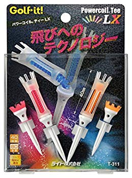 【中古】【非常に良い】ライト(LITE) ゴルフ ティー パワーコイル ティー LX T-311 RO 6g7v4d0