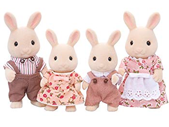 【中古】(未当て嵌める･未開封品) シルバニアファミリー あやつり人形 みるく家兎身寄り FS-09 p1m72rm