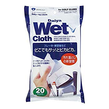 【中古】(未使用･未開封品)　ダイヤ(DAIYA) クラブお手入れグッズ ダイヤ(DAIYA)ウェットクロス OL-062 vf3p617