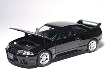 【中古】京商オリジナル 1/43 スカイラインGT-R (R33) 1997 (ブラック) 完成品 wyw801m