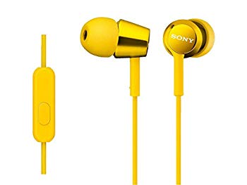 【中古】(未当て嵌める･未開封品) ソニー SONY イヤ電話機 MDR-EX150AP : カナル型 遠隔操作・マイクロホン付き添い人 黄色 MDR-EX150AP Y kmdlckf