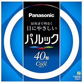 【中古】(未使用･未開封品)　パナソニック 丸形蛍光灯(FCL) 40W形 G10q クール色 パルック FCL40ECW38XF p1m72rm