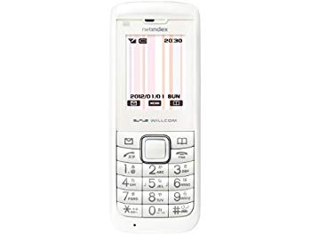 【中古】WX01NX WILLCOM [ホワイト] khxv5rg