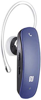 【中古】iBUFFALO Bluetooth4.0対応 ヘッドセット NFC対応モデル ブルー BSHSBE33BL 9jupf8b