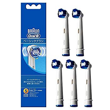 【中古】(未使用・未開封品) 【正規品】ブラウン オーラルB 替えブラシ ベーシックブラシ(5本入) EB20-5E 60wa65s|ドリエムコーポレーション