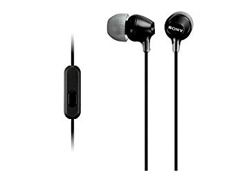 【中古】(未使用･未開封品)　ソニー SONY イヤホン MDR-EX15AP : カナル型 リモコン・マイク付き ブラック MDR-EX15AP B vf3p617