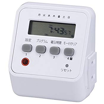 【中古】デジタル コンセントタイマー [品番]04-8898 n5ksbvb