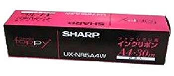 【中古】(未使用･未開封品)　シャープ FAX用インクリボン UX-NR5A4W gsx453j
