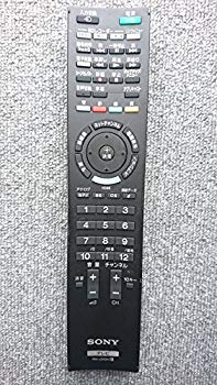 【中古】SONY純正 リモコン RM-JD024 対応機種：KDL-22CX400 KDL-32CX400 9jupf8b