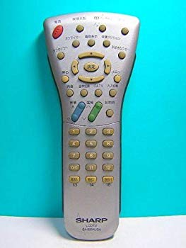 【中古】シャープ LCDTVリモコン GA166WJSA 9jupf8b