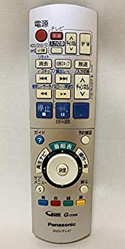 【中古】パナソニック DVDリモコン EUR7658YC0 rdzdsi3