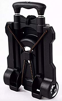 【中古】(未使用･未開封品)　超コンパクト 折りたたみ ワイド キャリーカート 固定ロープ付 「141-01」 v1yptgt