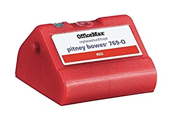 【中古】(未使用･未開封品)　Pitney Bowes Ink Refill For PB Mail Station E700 / K707 Red by Pitney Bowes og8985z｜ドリエムコーポレーション