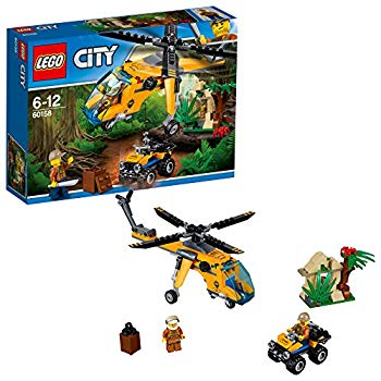 【中古】(未当て嵌める･未開封品) レゴ(LEGO)シティ ジャングル探し回るヘリコプタ 60158 qdkdu57