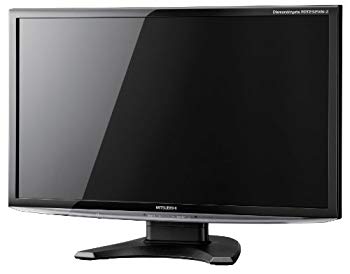 【中古】MITSUBISHI フルHD対応 倍速補間機能搭載 23型三菱液晶ディスプレイ(グレア) RDT232WM-Z(BK) wgteh8f