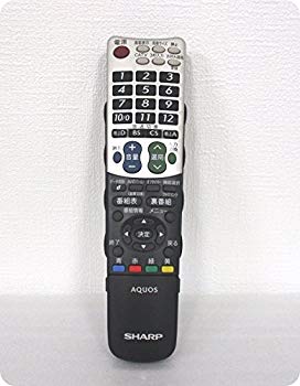 【中古】(未当て嵌める･未開封品) 読みやすい 液晶テレビ受像機用 遠隔操作 GA814WJSA vf3p617