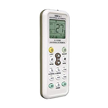 【中古】【非常に良い】iimono117　エアコン用 リモコン 各社共通1000種対応 / ダイキン ナショナル 東芝 パナソニック 等 国内メーカー対応 日本語 説明書付き 2zzhgl6