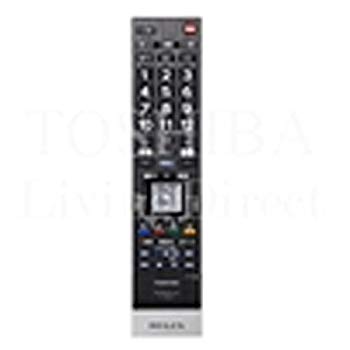 【中古】東芝 純正テレビ用リモコン CT-90443【部品番号：75036562】 dwos6rj｜ドリエムコーポレーション