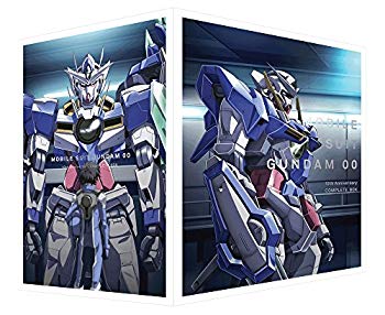【中古】(未使用・未開封品) 【メーカー特典あり】 機動戦士ガンダム00 10th Anniversary COMPLETE BOX (初回限定生産) (高河ゆん描き下ろし複製ミニ色紙4枚セット付) [Blu-r 6k88evb|ドリエムコーポレーション