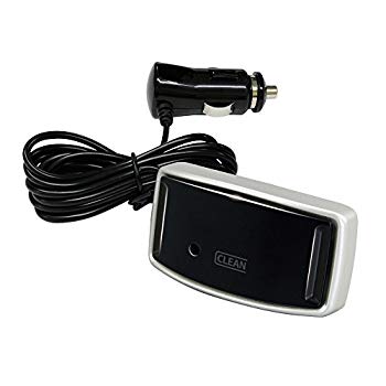 【中古】槌屋ヤック 車用 マイナスイオン・オゾン発生器 スーパーイオナイザー エアコン ブラック/シルバー CD-149 dwos6rj